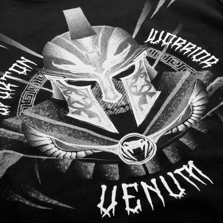 camiseta infantil venum gladiator - pretobranco
