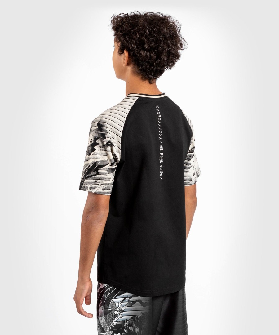 camiseta infantil venum ykz21 – pretobranco