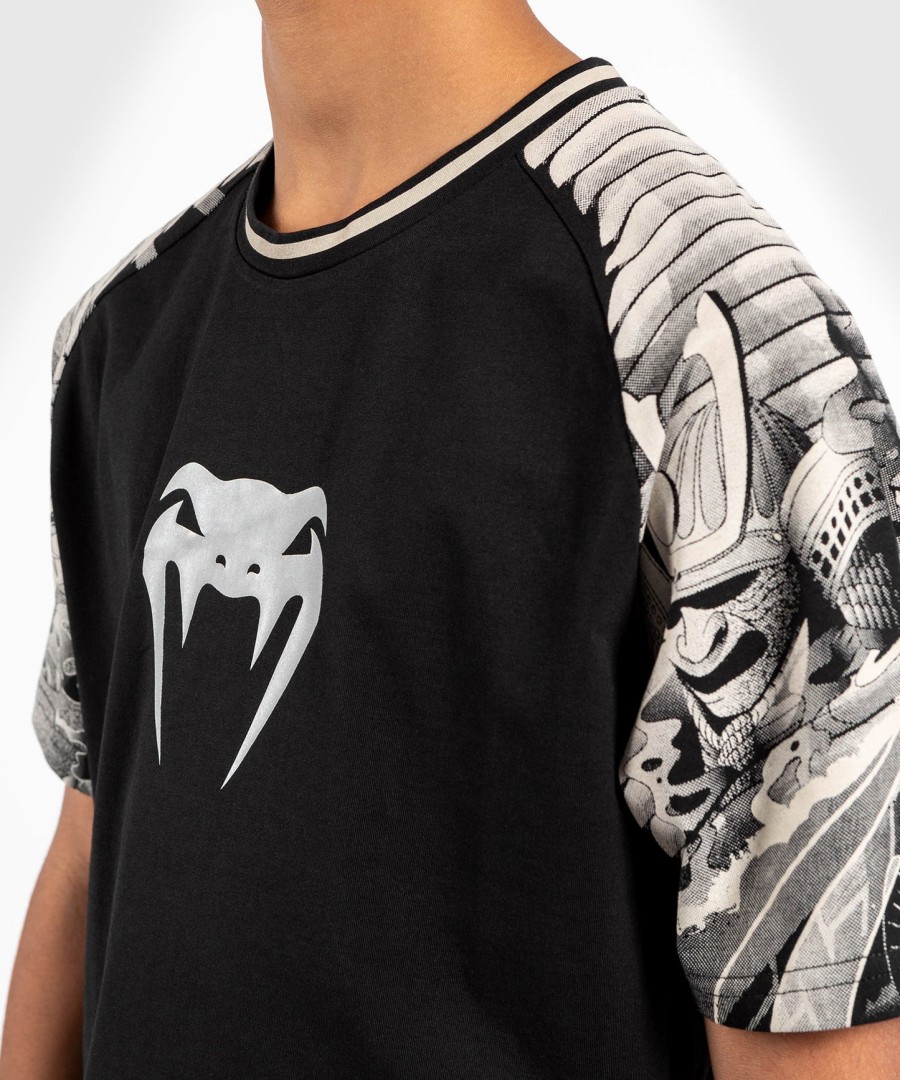 camiseta infantil venum ykz21 – pretobranco