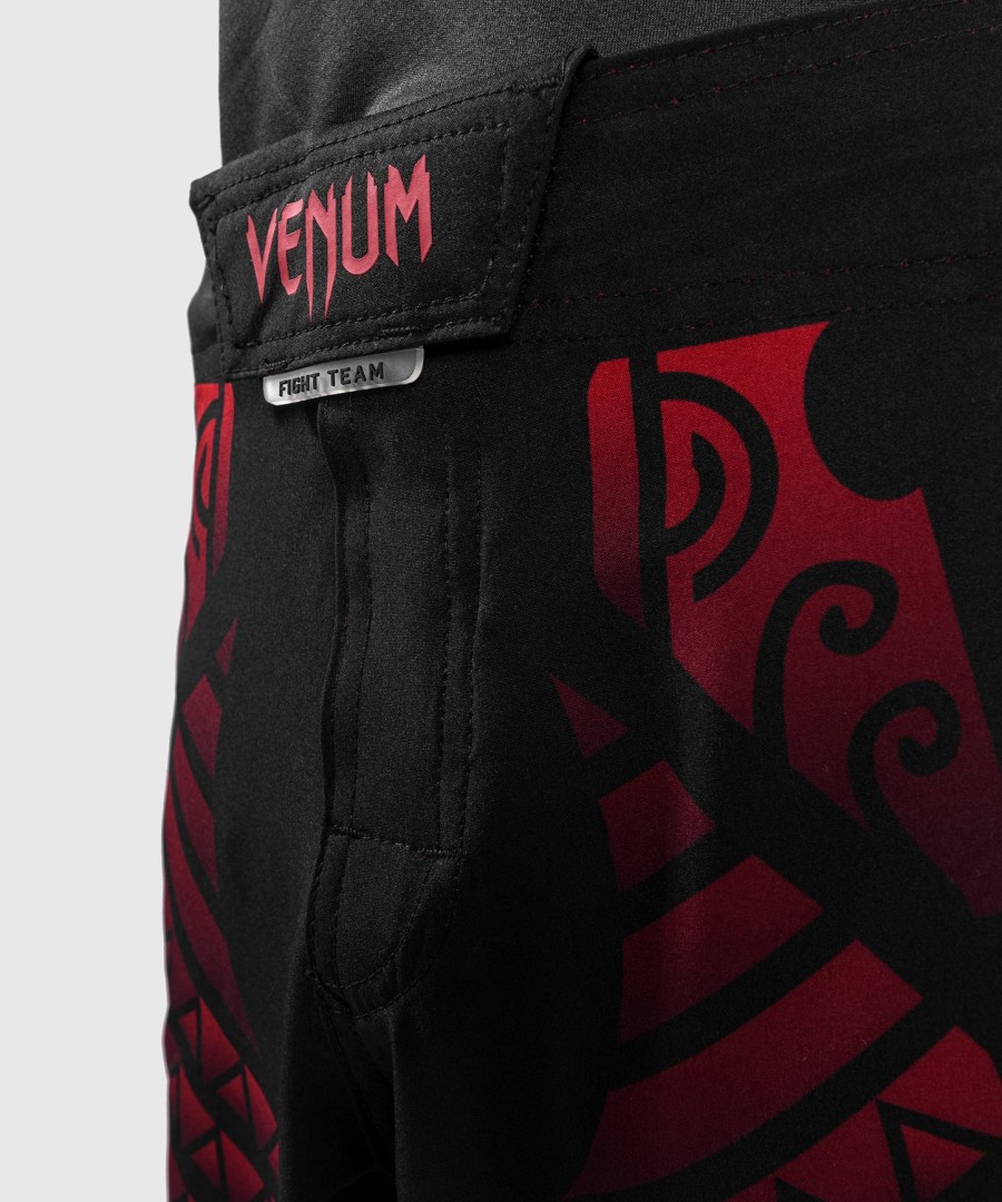 venum nakahi kids fightshort - pretovermelho