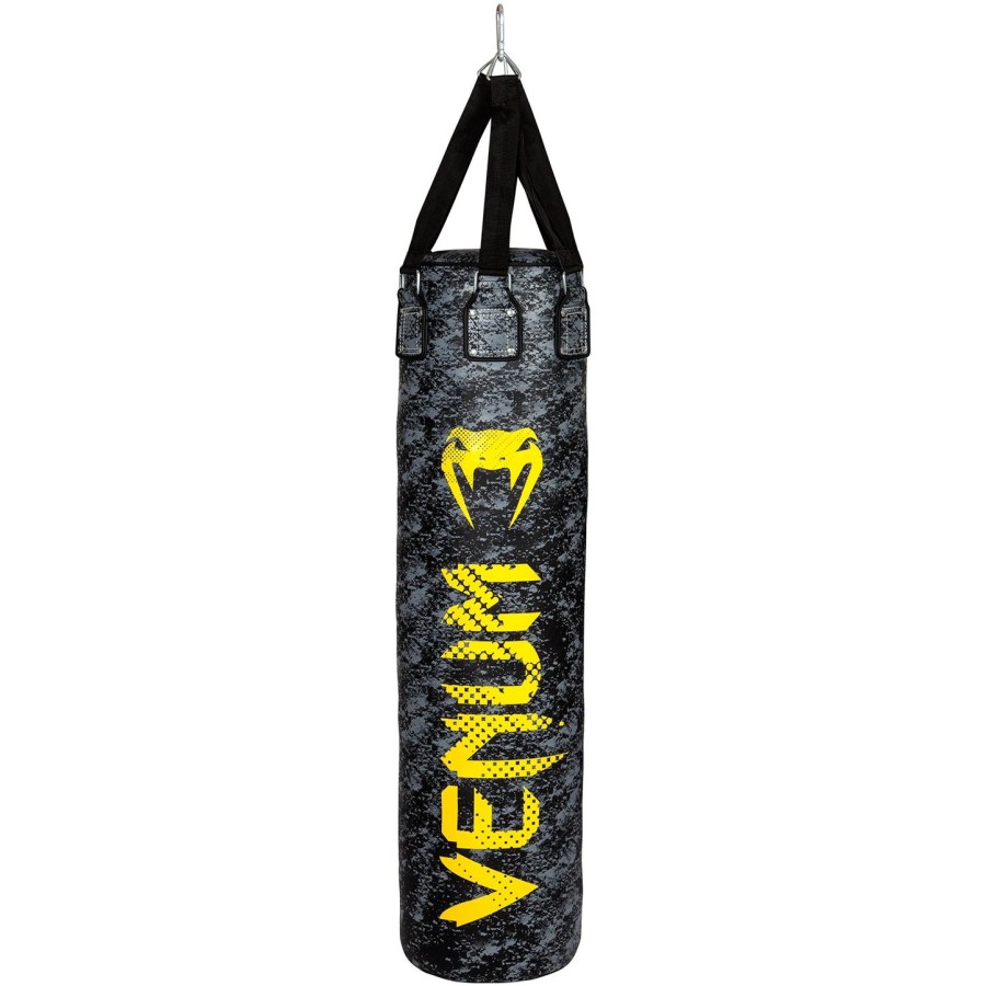 saco de pancada venum tramo - cheio - pretoamarelo