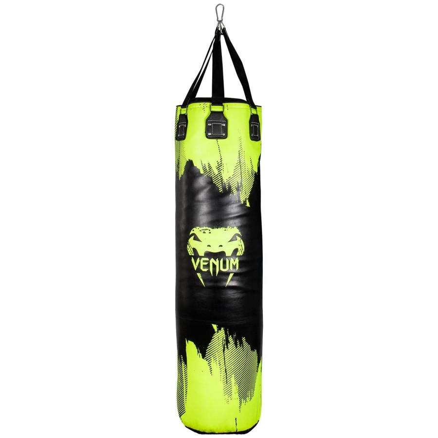 saco de pancada venum hurricane - amarelo neopreto - 130 cm