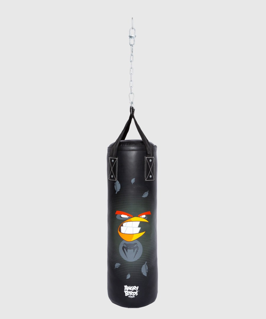 saco de pancada venum angry birds - para crianças - pretovermelho