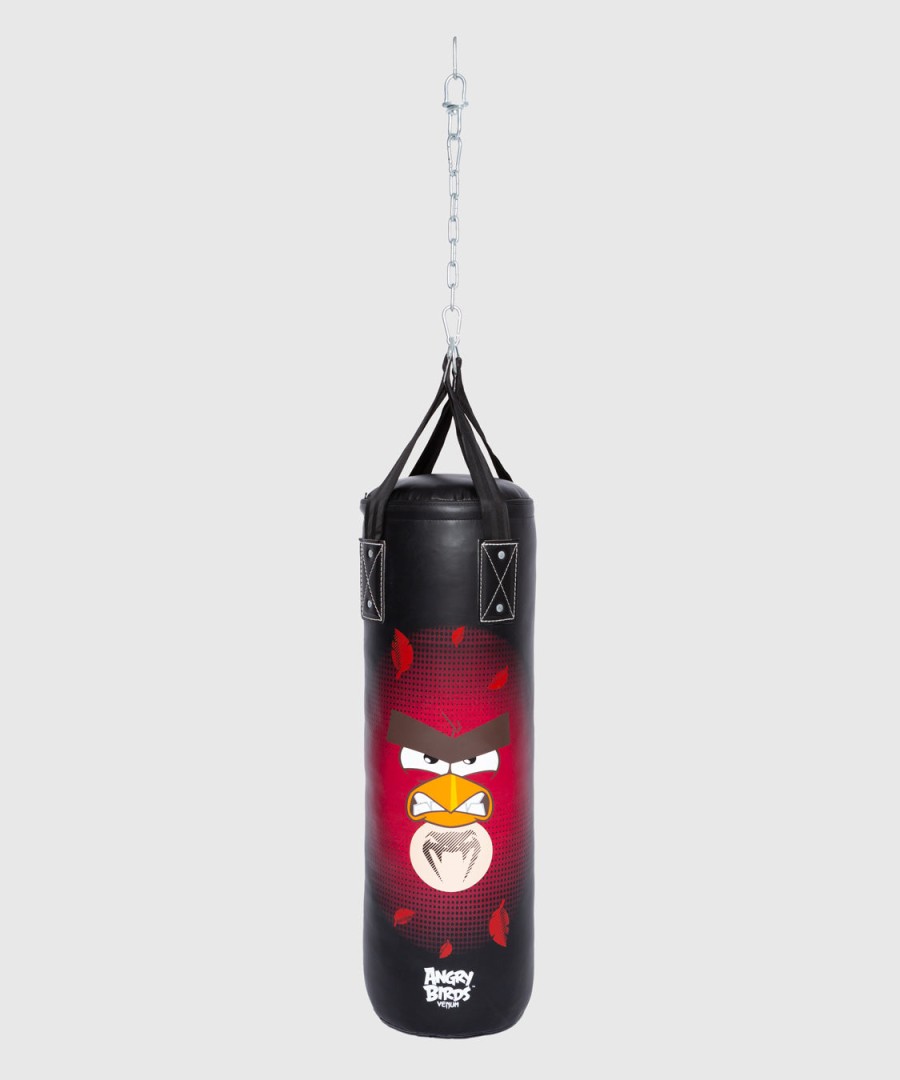 saco de pancada venum angry birds - para crianças - pretovermelho