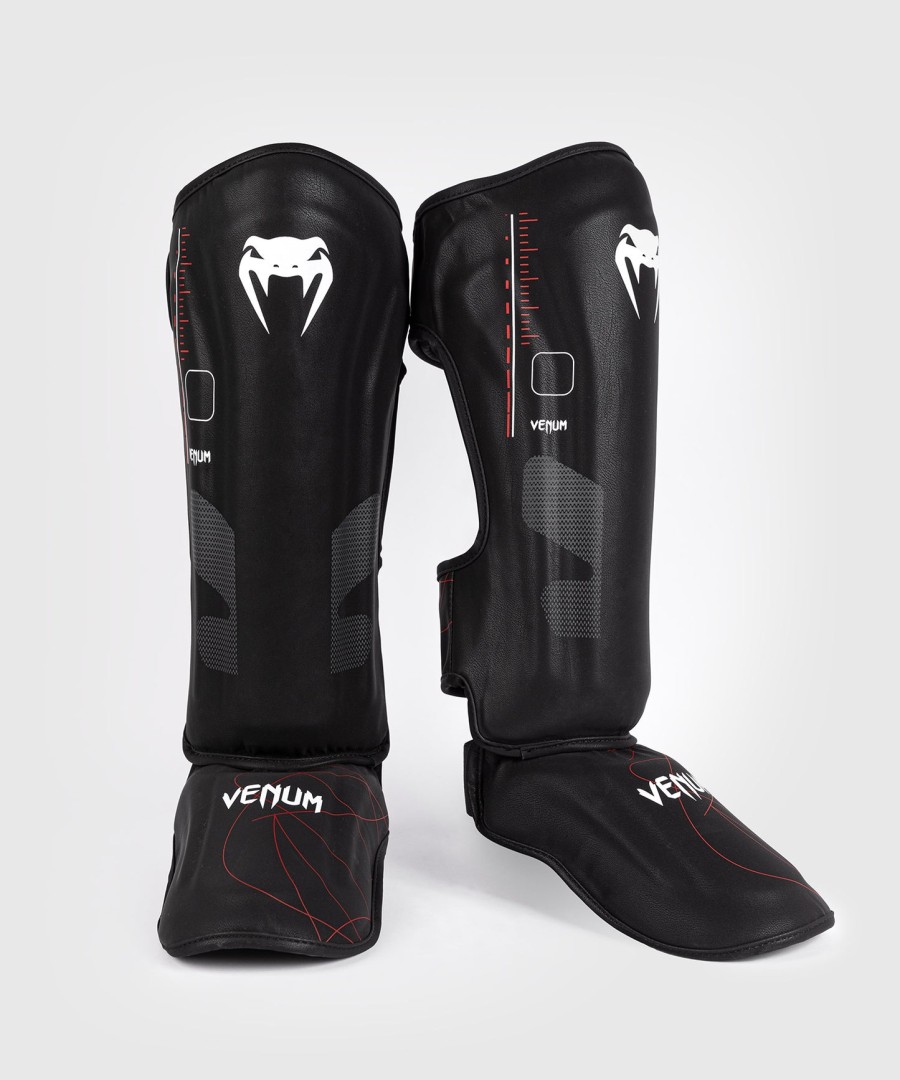 caneleiras venum tactical xt - pretovermelho fogo