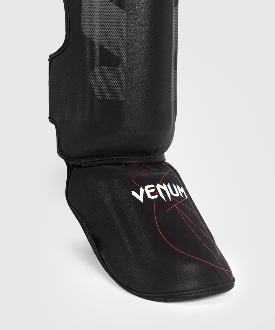caneleiras venum tactical xt - pretovermelho fogo
