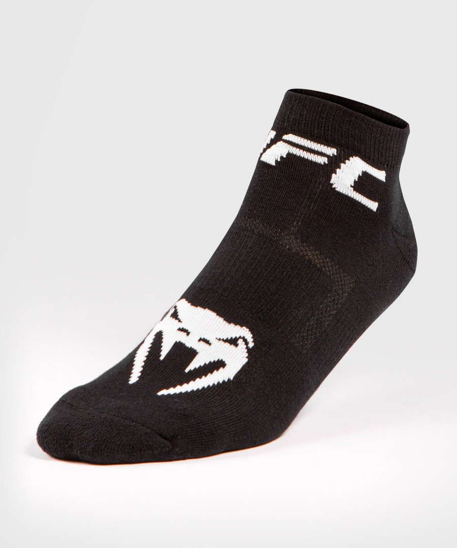 conjunto de 2 meias de performance unissex ufc venum authentic fight week - pretas