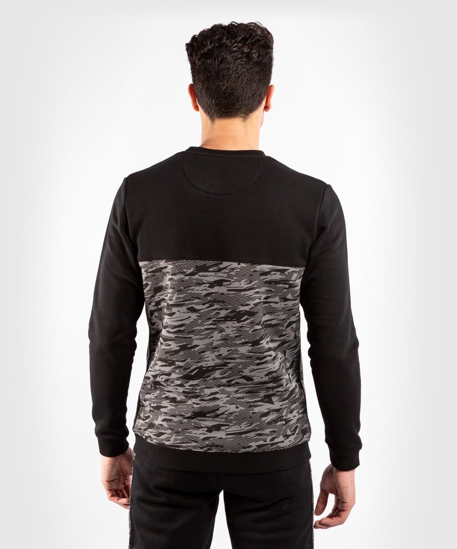 moletom venum connect crewneck - pretocamuflagem escura