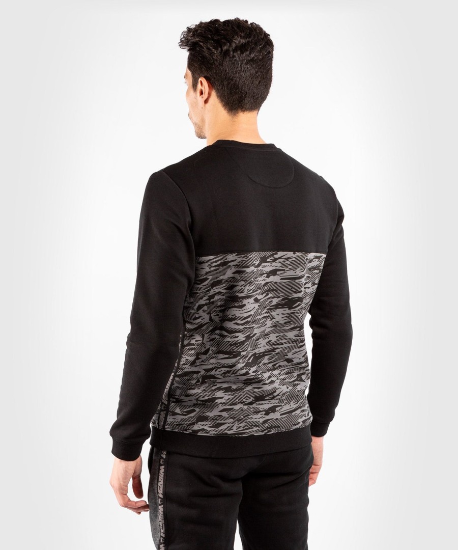 moletom venum connect crewneck - pretocamuflagem escura