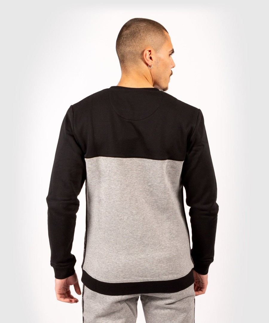 moletom venum connect crewneck - pretocinza mesclado escuro