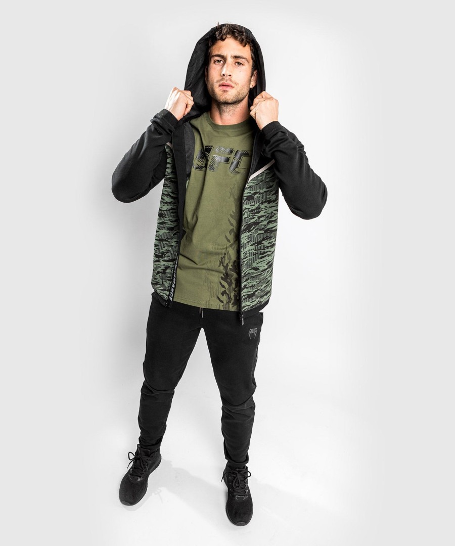 venum laser evo 2.0 hoodie - caqui camuflado