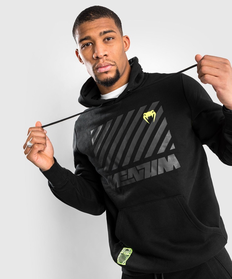 moletom com capuz venum strips - preto