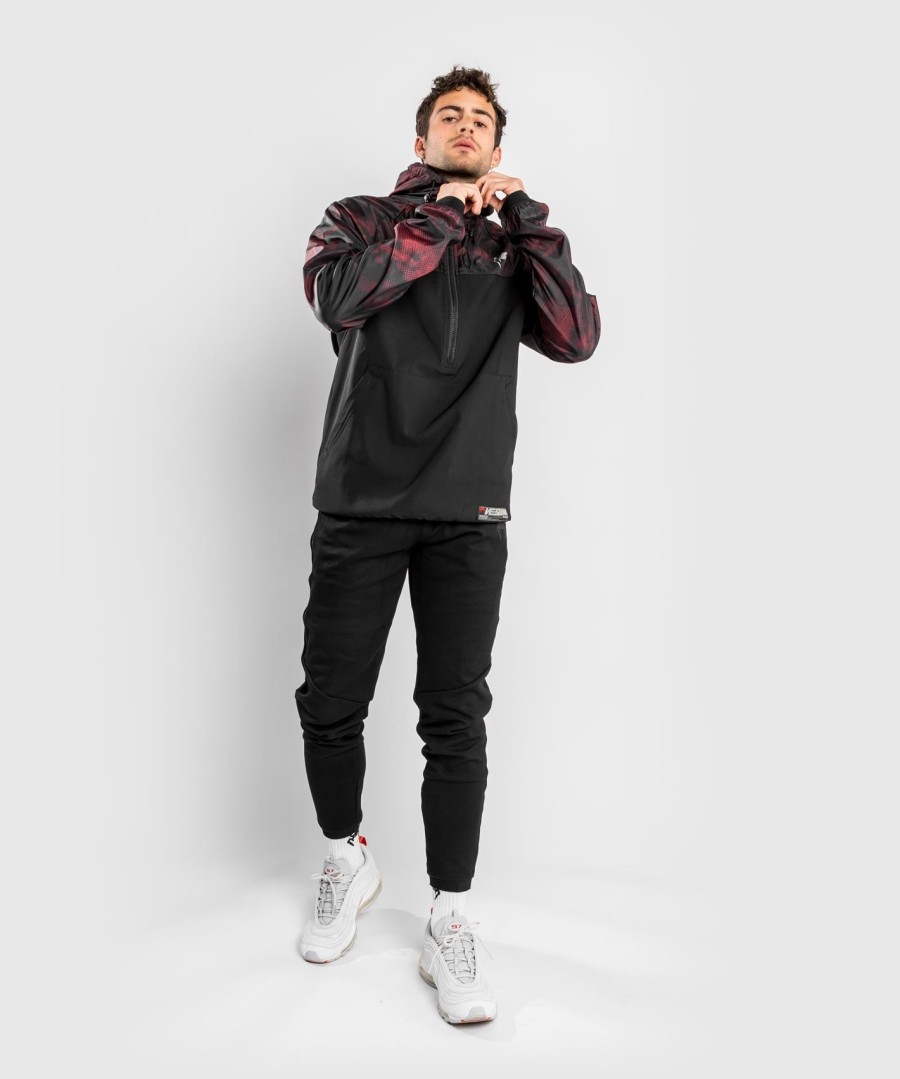moletom com capuz venum laser xt – pretovermelho