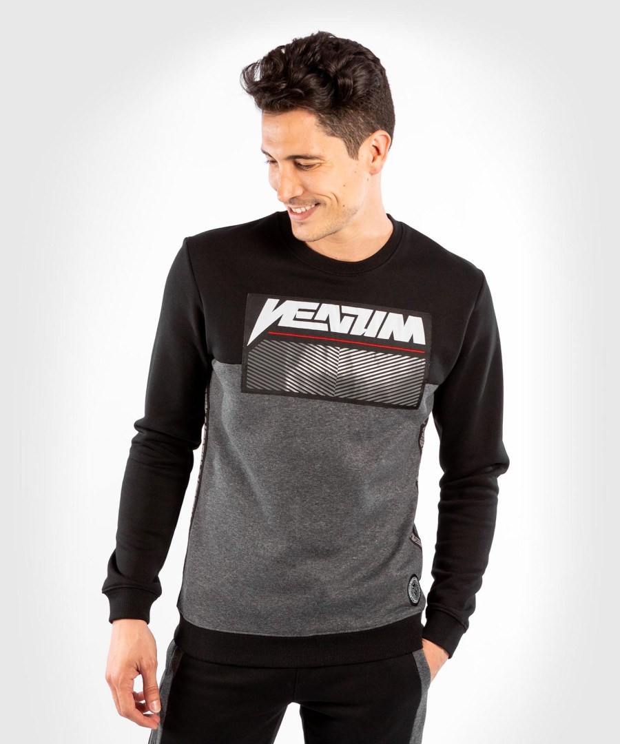 moletom venum rafter – cinza mesclado escuro