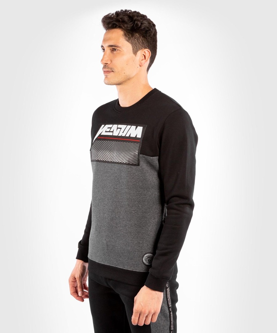 moletom venum rafter – cinza mesclado escuro