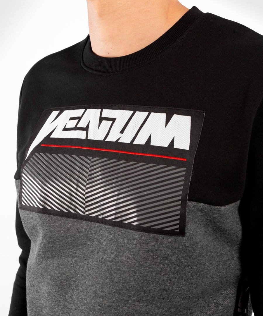 moletom venum rafter – cinza mesclado escuro