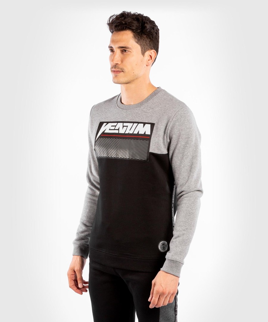 moletom venum rafter – cinza mescla claro