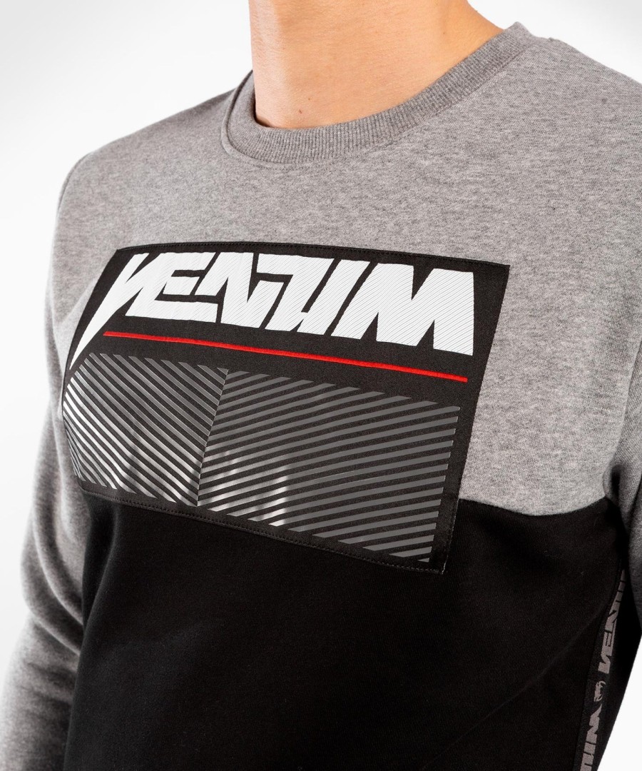 moletom venum rafter – cinza mescla claro