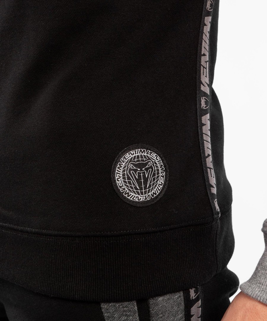 moletom venum rafter – cinza mescla claro