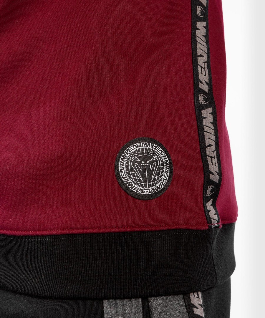 moletom venum rafter – bordô