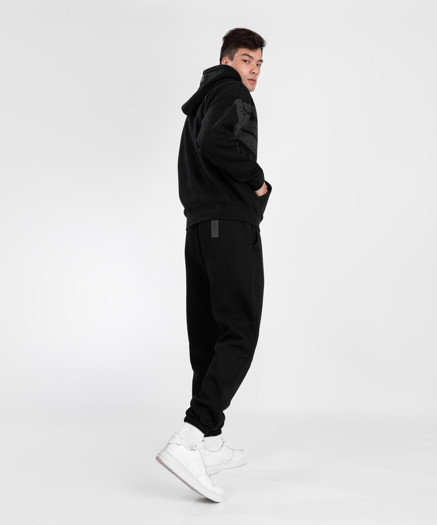 moletom com capuz venum connect xl - modelagem oversize - preto