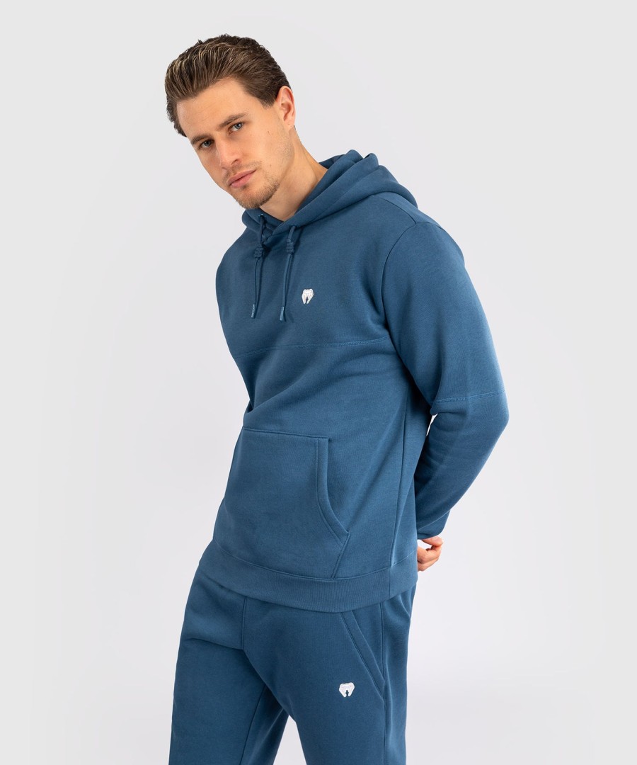 moletom com capuz venum silent power - azul pavão