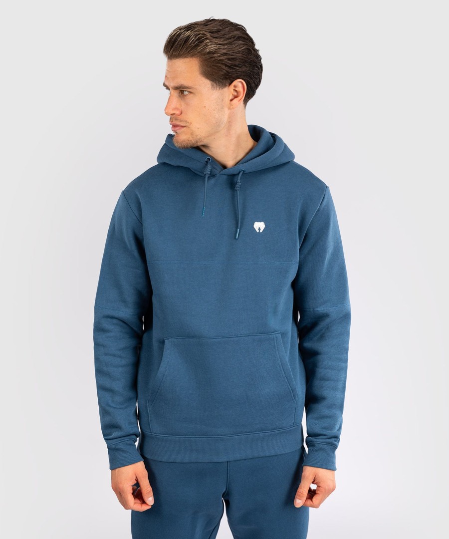 moletom com capuz venum silent power - azul pavão