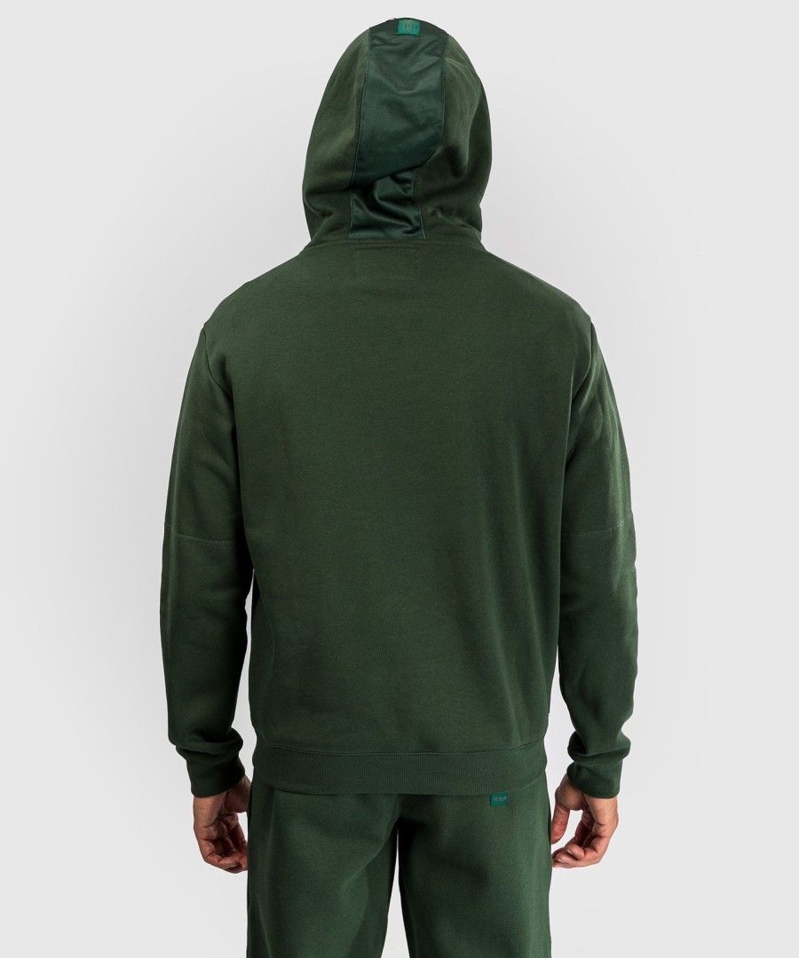 moletom com capuz venum silent power - verde floresta