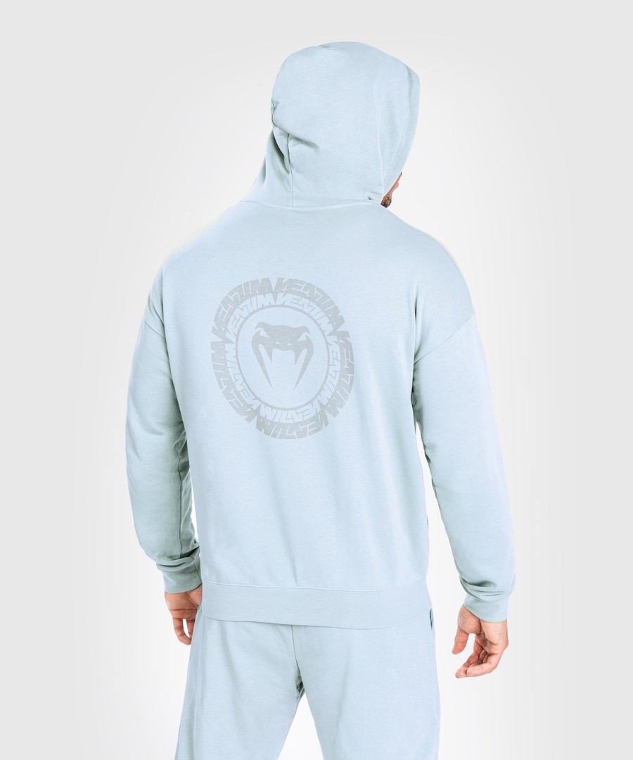 moletom com capuz venum vortex xl masculino - azul oceano