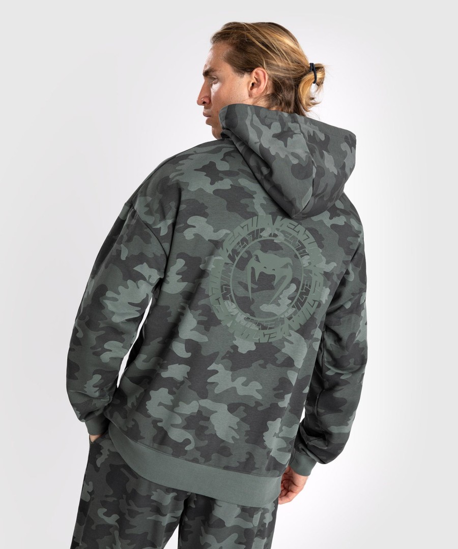 moletom com capuz venum vortex xl masculino - camuflagem cáqui