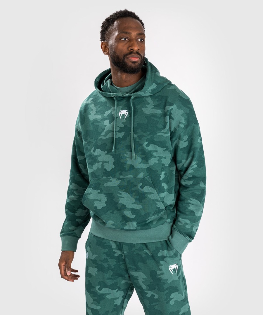 moletom com capuz venum vortex xl masculino - camuflagem turquesa