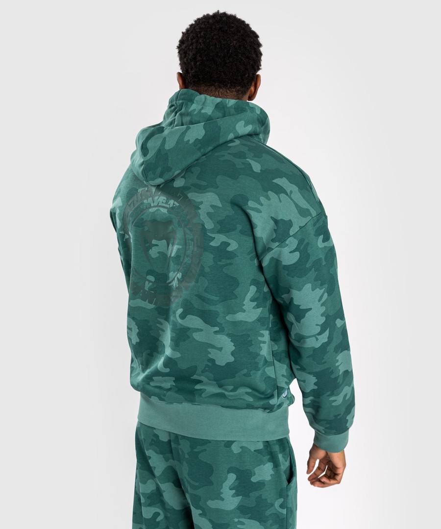 moletom com capuz venum vortex xl masculino - camuflagem turquesa
