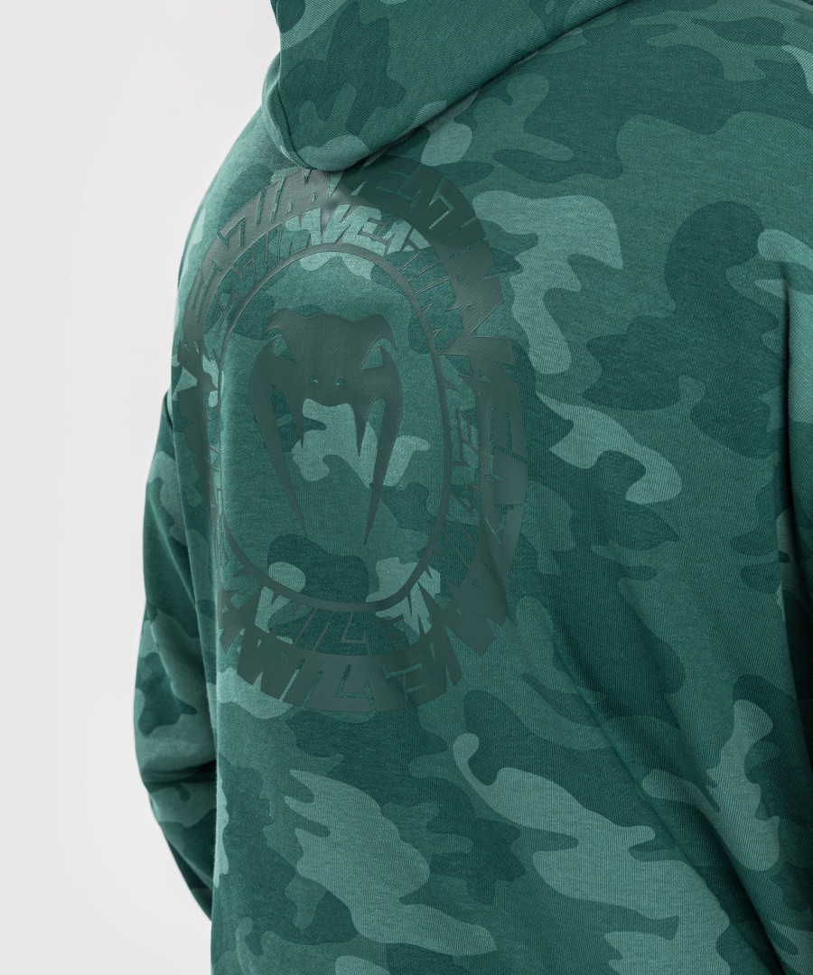moletom com capuz venum vortex xl masculino - camuflagem turquesa