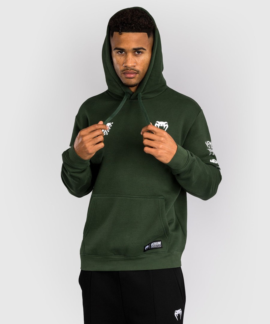moletom com capuz venum motorsport - floresta profunda
