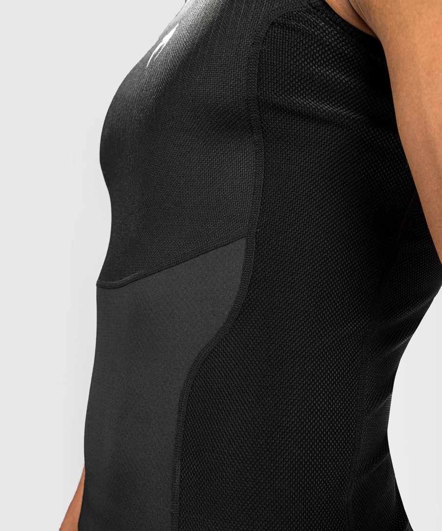 venum rashguard sem mangas biomecha - pretocinza
