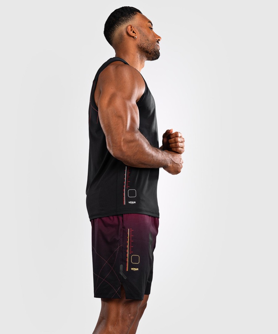 regata masculina venum tactical xt dry-tech - pretavermelha fogo