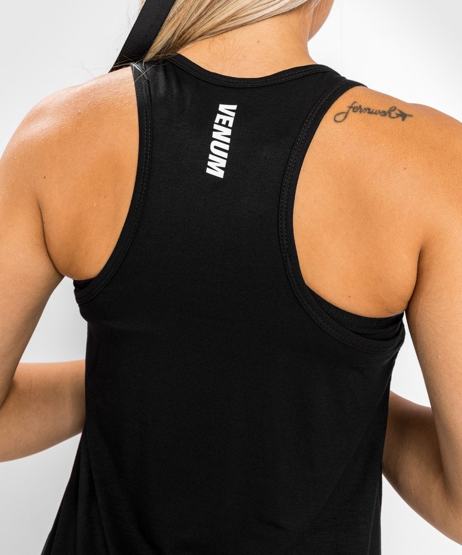 regata feminina venum essential com costas nadador - preta