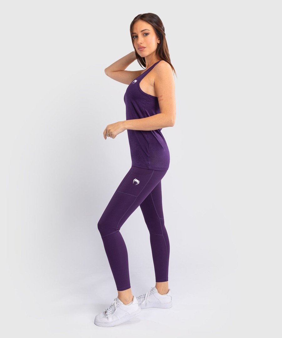 regata feminina venum essential - roxo escuro