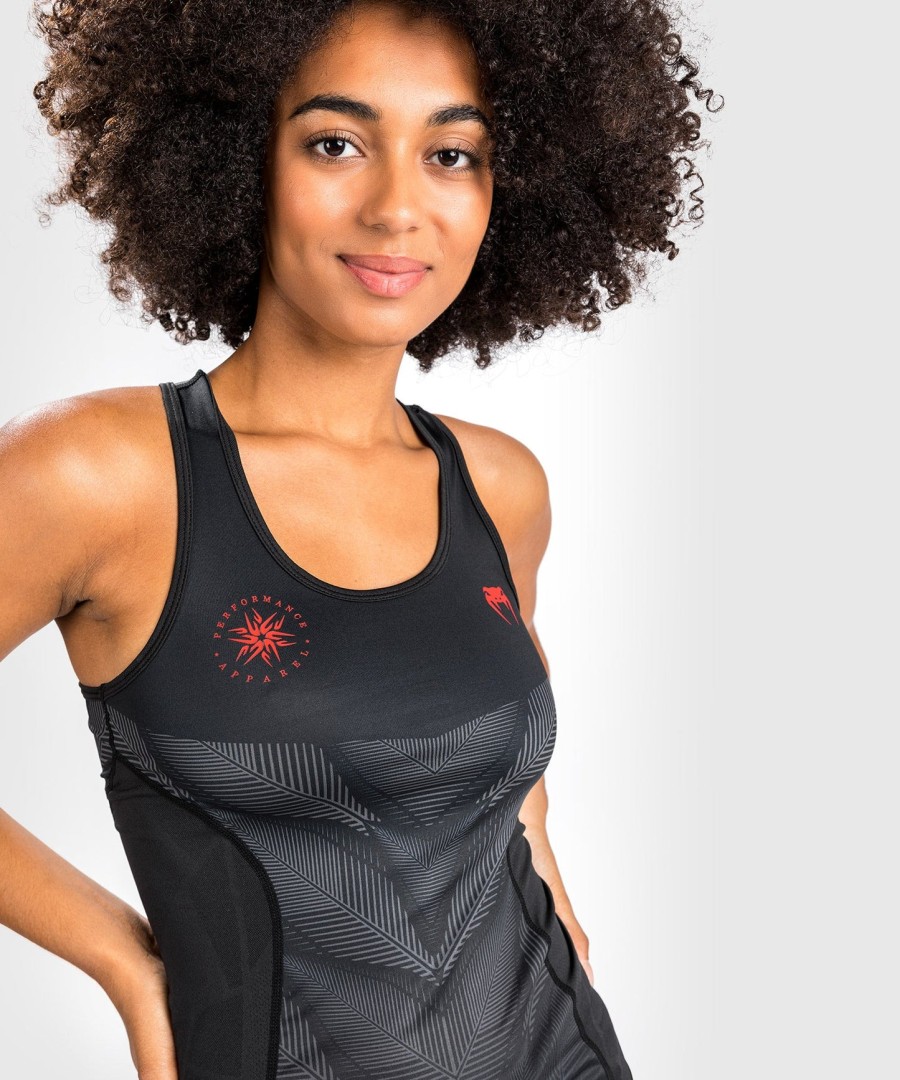 regata venum phantom dry tech - feminina - pretavermelha