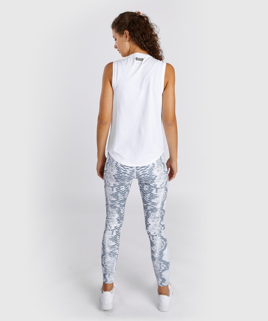 regata feminina venum white snake - branca