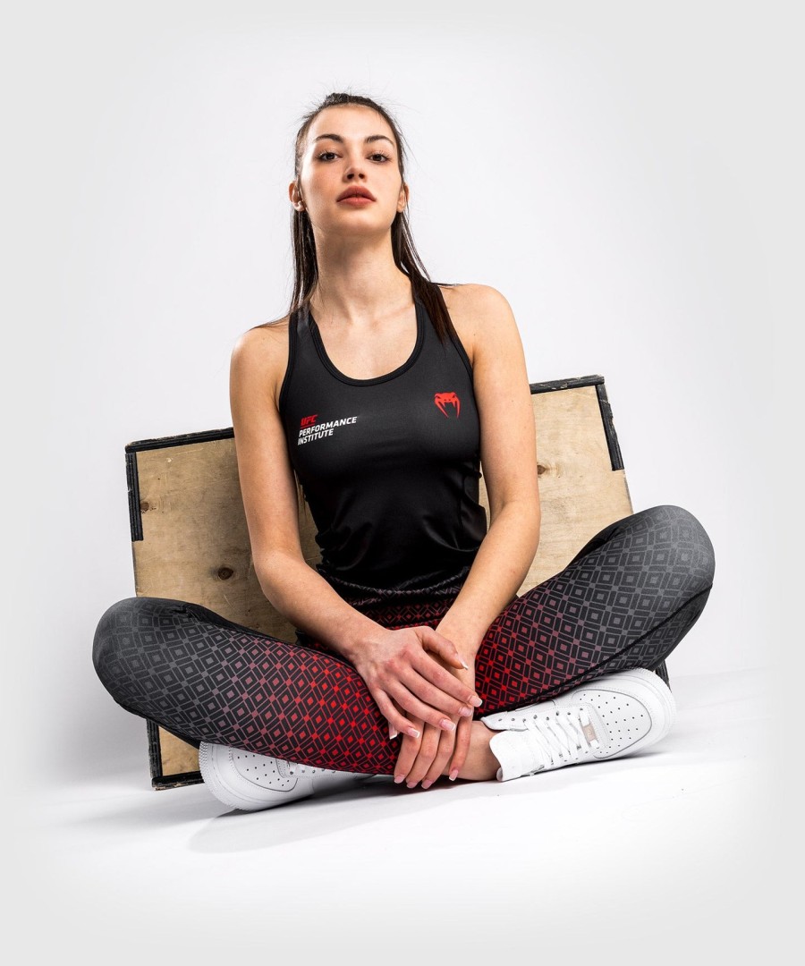 regata feminina ufc venum performance institute dry tech - pretavermelha