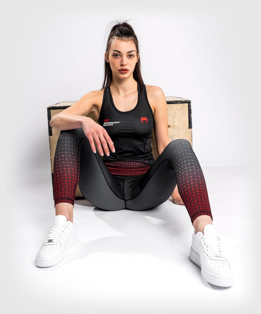 regata feminina ufc venum performance institute dry tech - pretavermelha