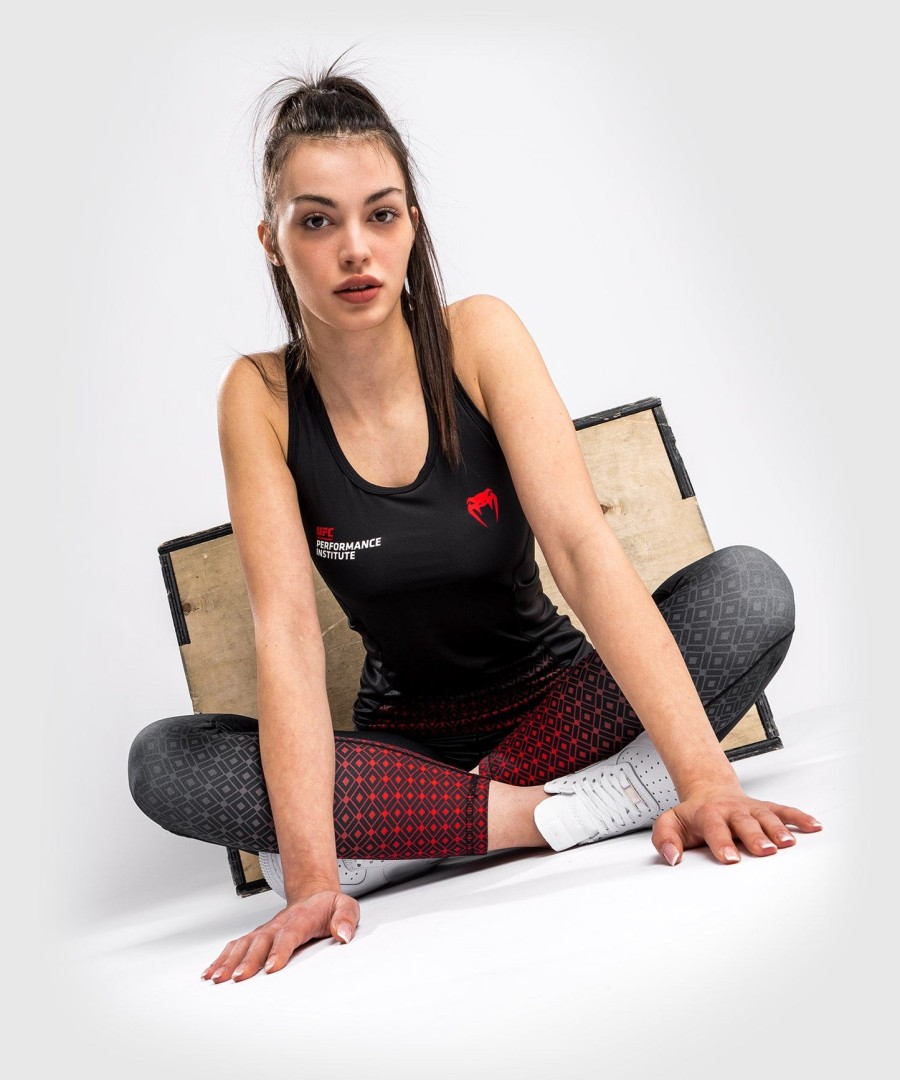 regata feminina ufc venum performance institute dry tech - pretavermelha