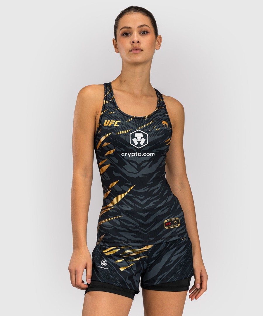 regata feminina ufc fusion by venum authentic fight night com sutiã embutido - champion