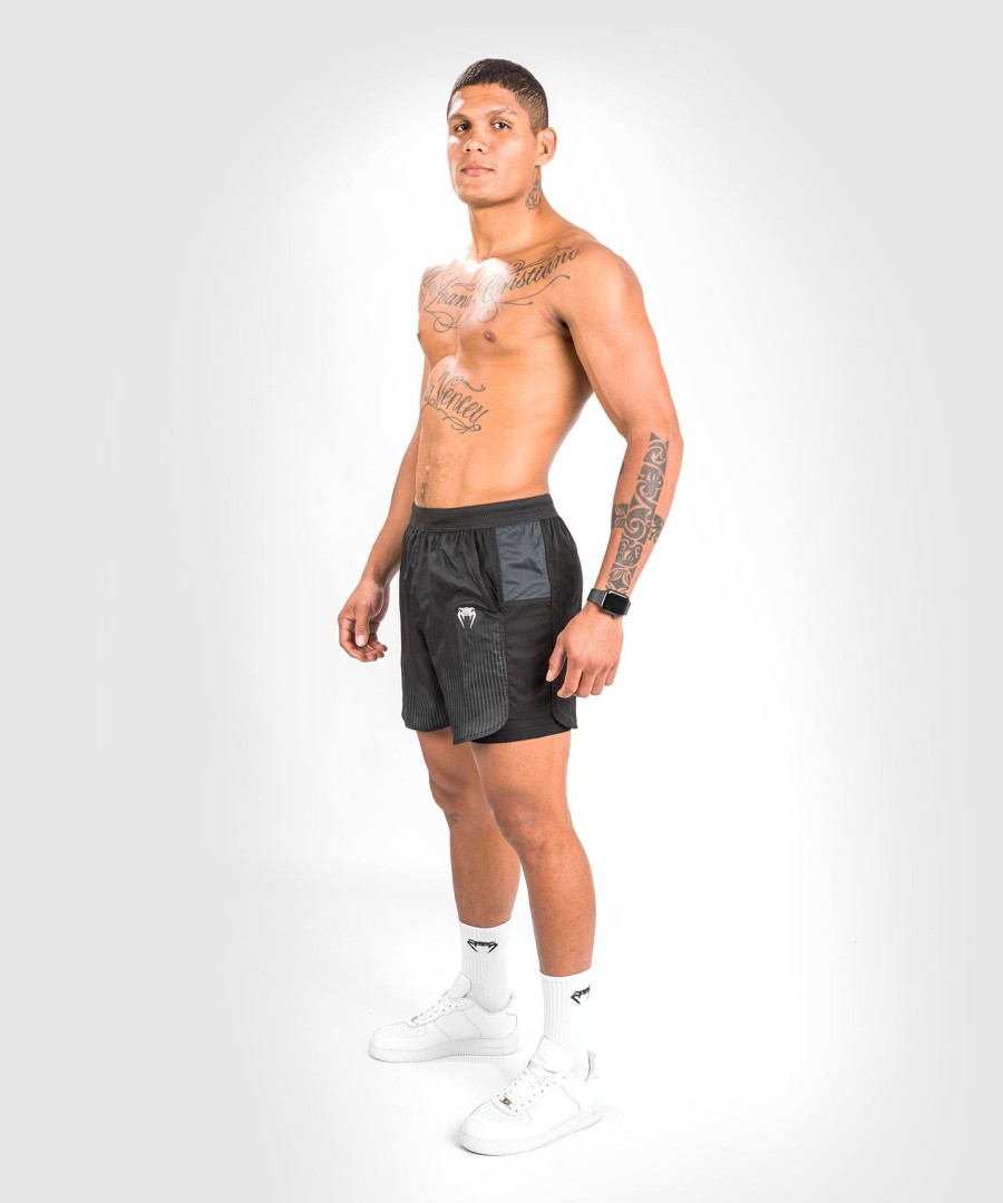calções de treino venum biomecha 2 em 1 - pretocinza