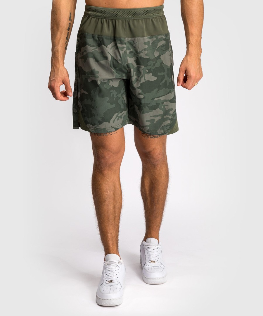 calções de treino masculinos venum g-fit air - camuflagem militar