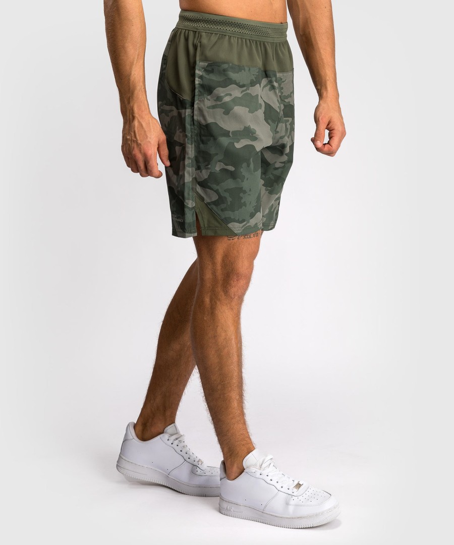calções de treino masculinos venum g-fit air - camuflagem militar