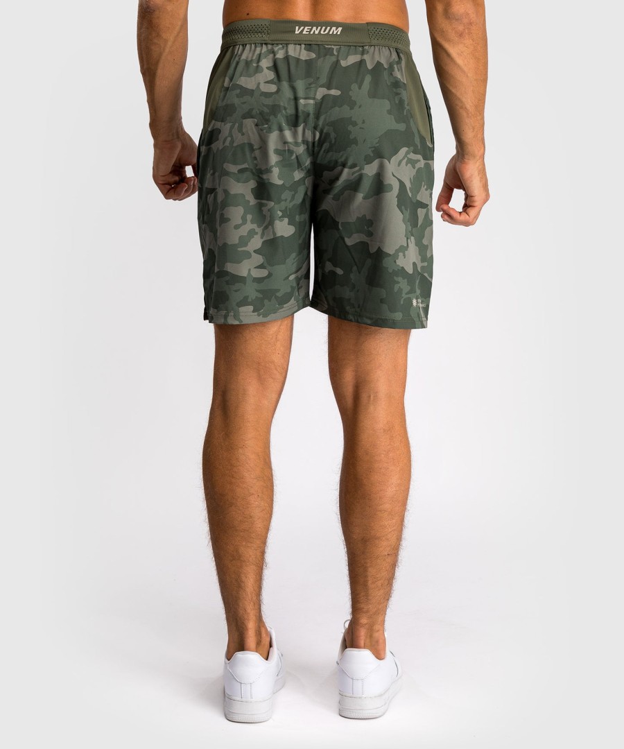 calções de treino masculinos venum g-fit air - camuflagem militar