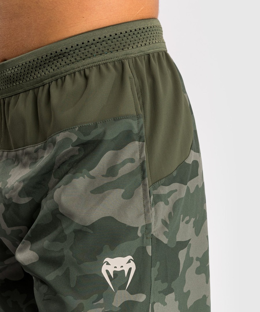 calções de treino masculinos venum g-fit air - camuflagem militar