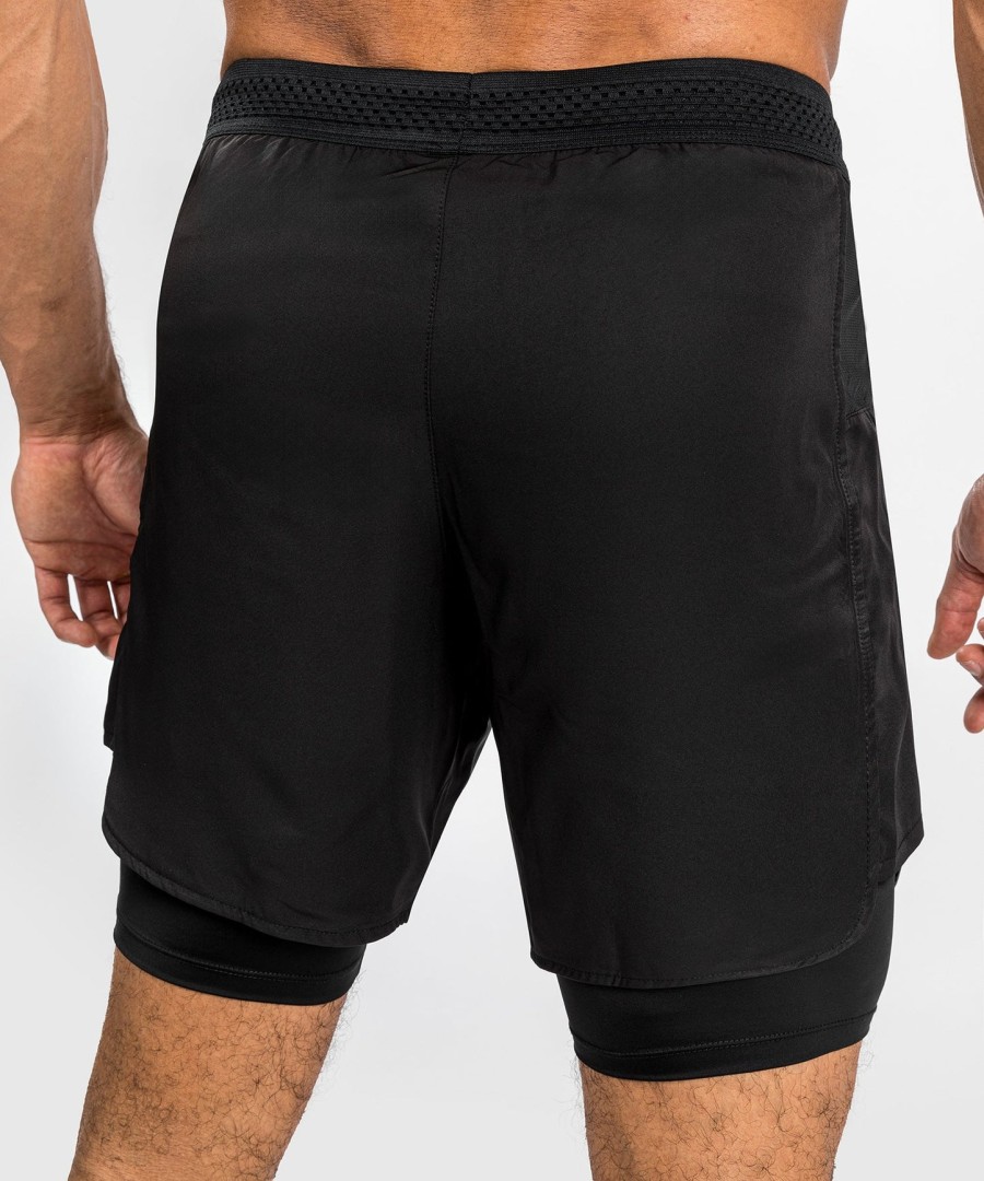 calções de luta venum attack para homem - preto